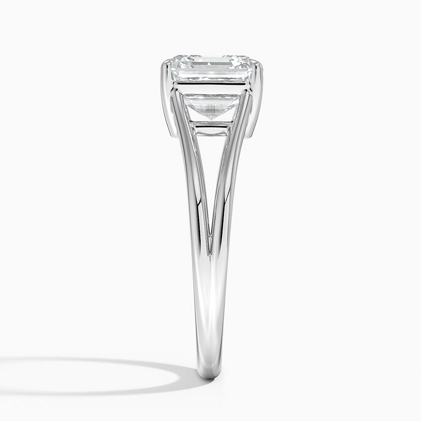 خاتم خطوبة سوليتير بتصميم أسشر تريسا مقسم من Roselle Jewelry [戒托 فقط] - EC106A