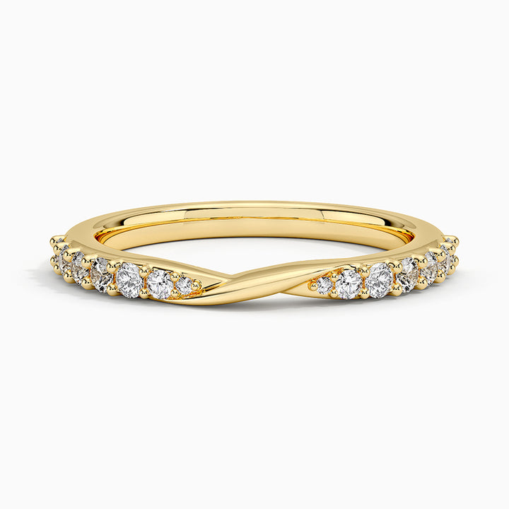 Luxe Lark Wedding Band Ring - LR68 - Roselle Jewelry