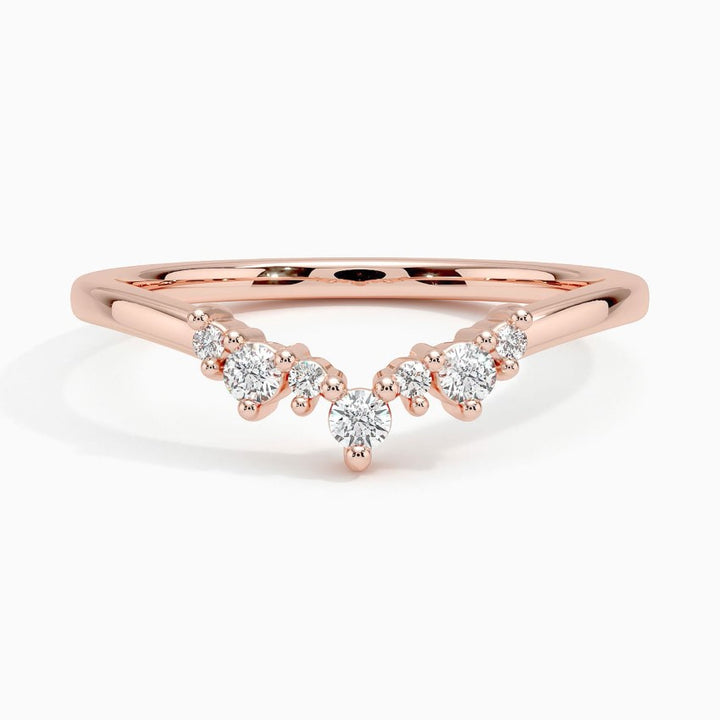 Aubrey Wedding Band Ring - LR74 - Roselle Jewelry