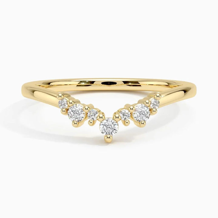 Aubrey Wedding Band Ring - LR74 - Roselle Jewelry