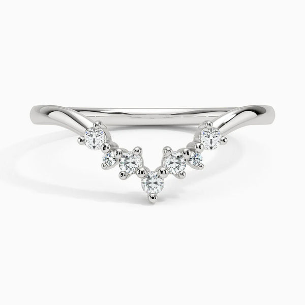 Caris Wedding Band Ring - LR65 - Roselle Jewelry