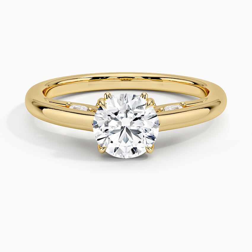 خاتم خطوبة سوليتير من مجموعة Secret Garden Adorned [戒托 فقط] - EC112