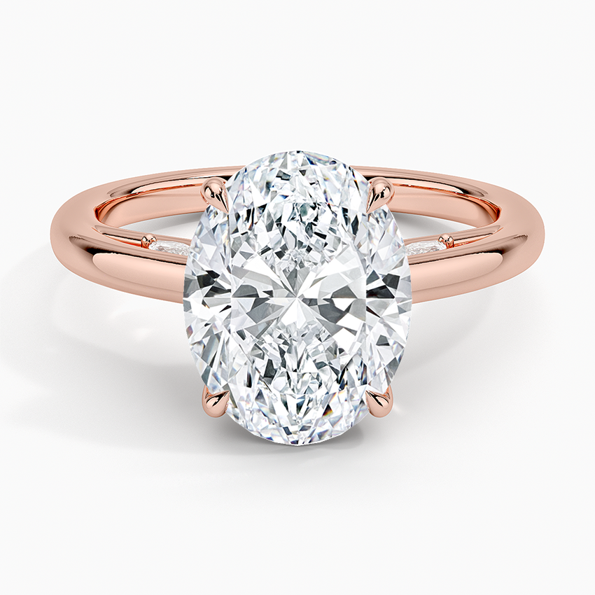 خاتم خطوبة سوليتير من مجموعة Secret Garden Adorned [戒托 فقط] - EC112