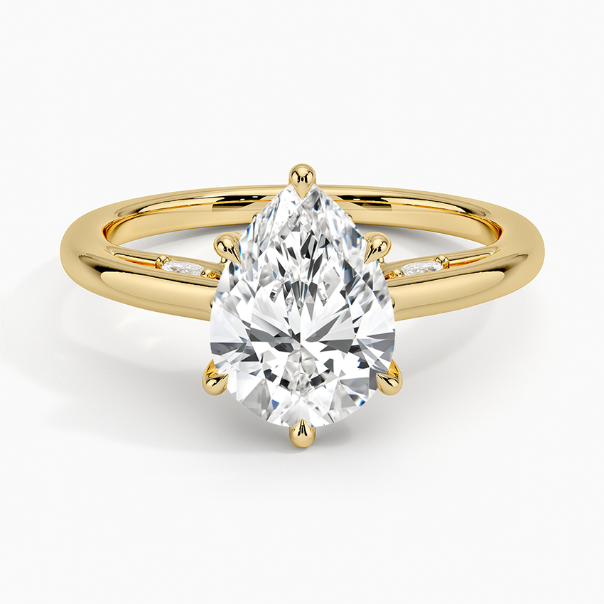 خاتم خطوبة سوليتير من مجموعة Secret Garden Adorned [戒托 فقط] - EC112