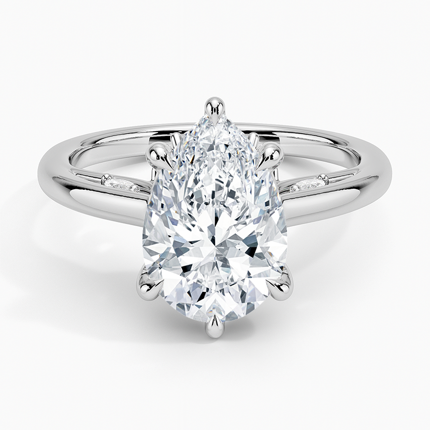 خاتم خطوبة سوليتير من مجموعة Secret Garden Adorned [戒托 فقط] - EC112