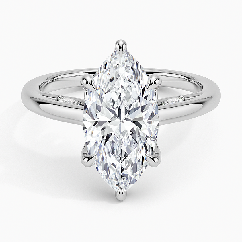 خاتم خطوبة سوليتير من مجموعة Secret Garden Adorned [戒托 فقط] - EC112
