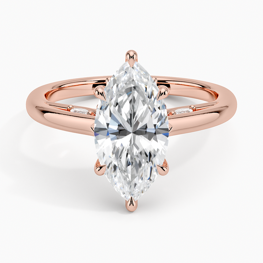 خاتم خطوبة سوليتير من مجموعة Secret Garden Adorned [戒托 فقط] - EC112