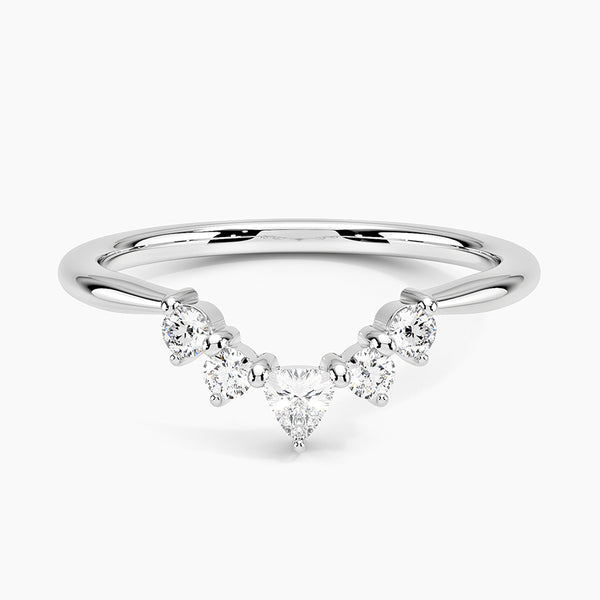 Hadley Contoured Wedding Band Ring - LR101