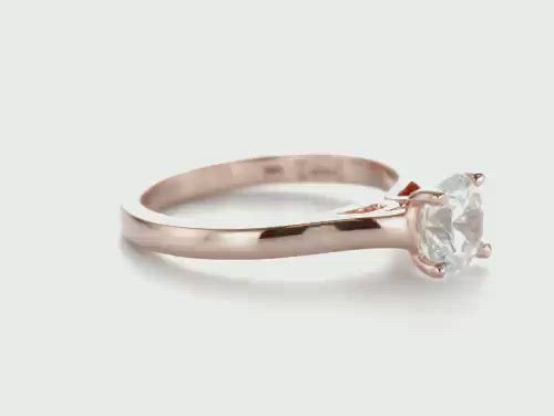 Vintage Diamond Solitaire Engagement Ring [Setting Only] - EC036