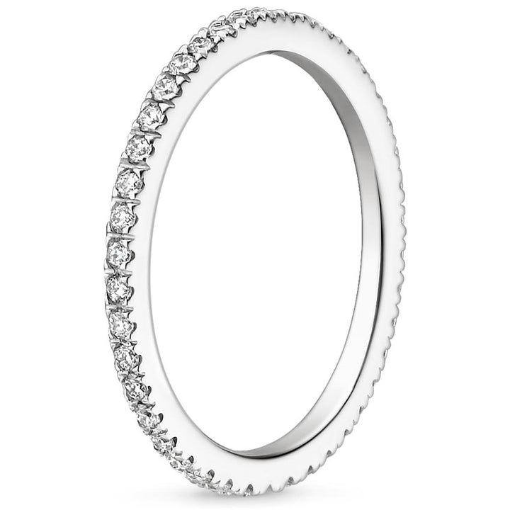 0.35ctw Ballad Eternity Diamond Wedding Band Ring - LR25 - Roselle Jewelry