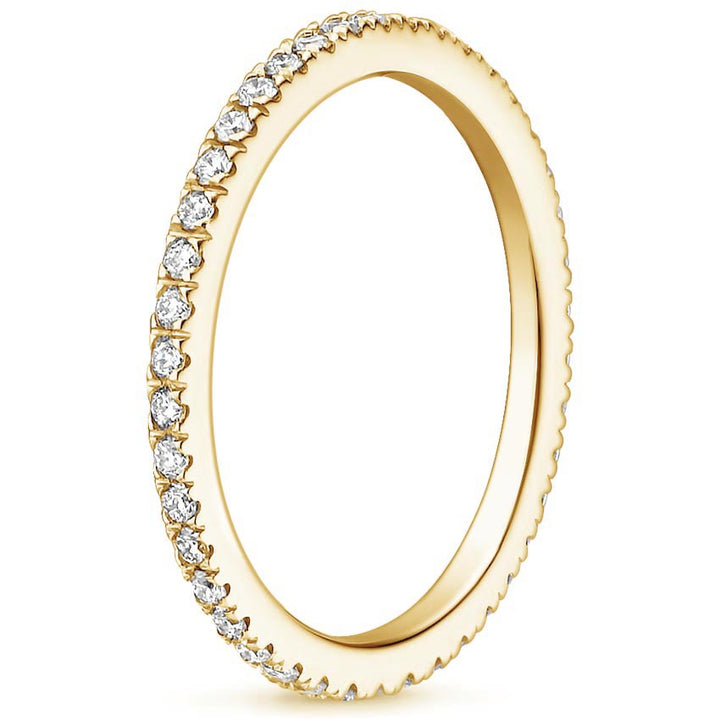 0.35ctw Ballad Eternity Diamond Wedding Band Ring - LR25 - Roselle Jewelry