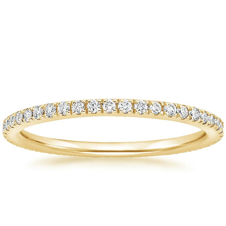0.35ctw Ballad Eternity Diamond Wedding Band Ring - LR25 - Roselle Jewelry