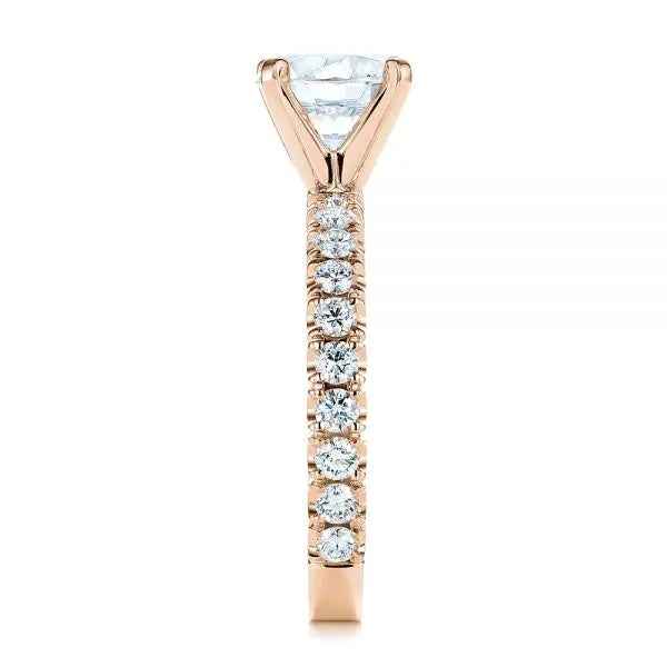Classic Diamond Engagement Ring [Setting Only] - EC053 - Roselle Jewelry