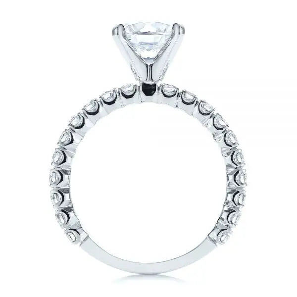 Classic Diamond Engagement Ring [Setting Only] - EC053 - Roselle Jewelry