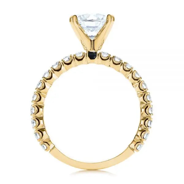 Classic Diamond Engagement Ring [Setting Only] - EC053 - Roselle Jewelry
