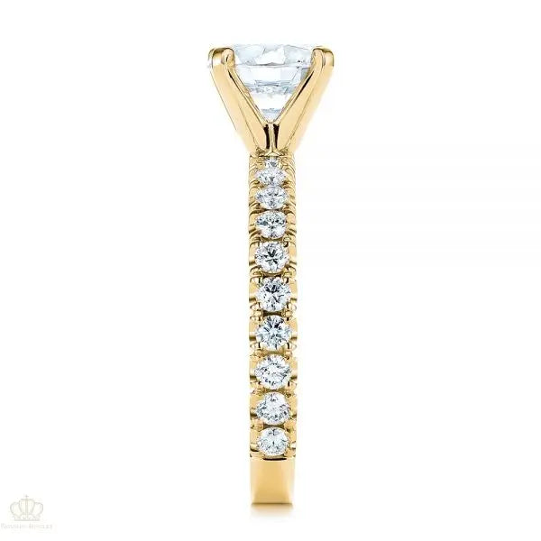 Classic Diamond Engagement Ring [Setting Only] - EC053 - Roselle Jewelry