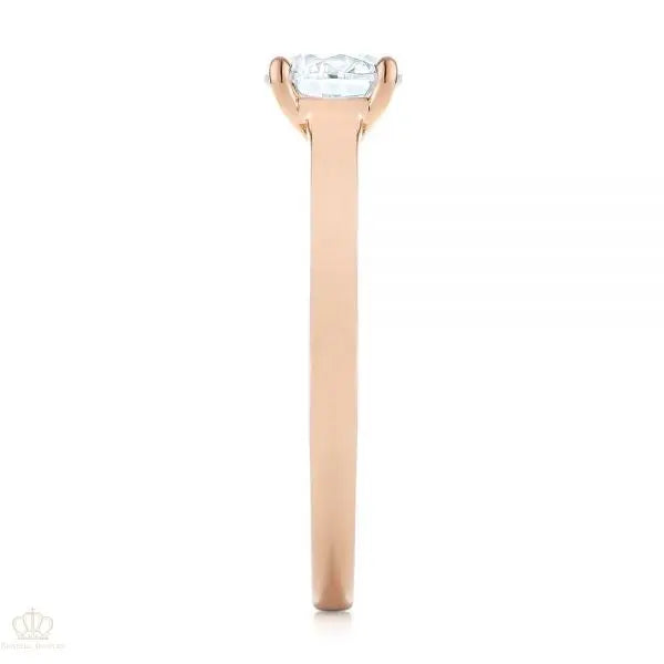 Vintage Diamond Solitaire Engagement Ring [Setting Only] - EC036 - Roselle Jewelry