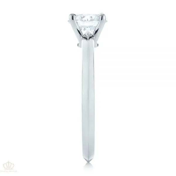 Four Prong Solitaire Diamond Engagement Ring [Setting Only] - EC064 - Roselle Jewelry
