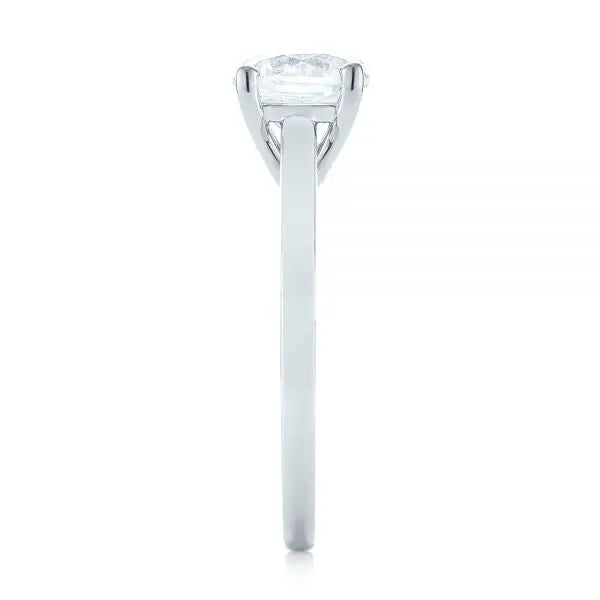 Solitaire Diamond Engagement Ring [Setting Only] - EC061 - Roselle Jewelry