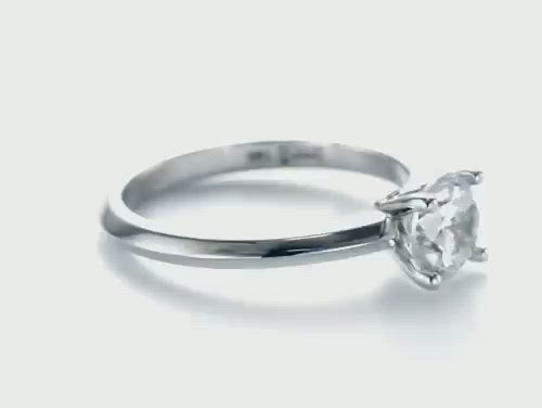 Four Prong Solitaire Diamond Engagement Ring [Setting Only] - EC064