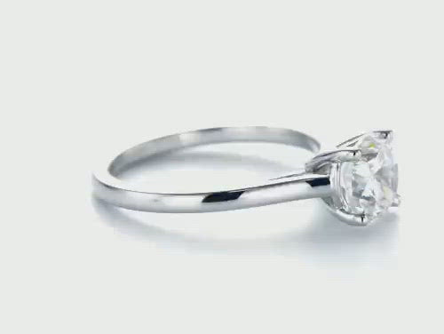 Solitaire Diamond Engagement Ring [Setting Only] - EC061