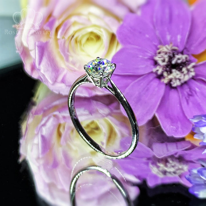 0.70CT Four Prong Lab Grown Solitaire Diamond Ring - LGR009 - Roselle Jewelry